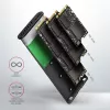 Obudowa SSD Axagon EEM2-SBC USB-C 3.2 Gen 2 Czarna M.2