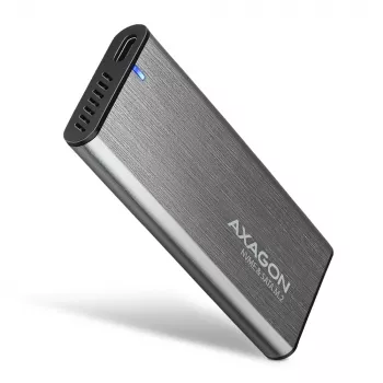 Axagon EEM2-SG2 SuperSpeed+ USB-C - M.2 NVMe i SATA SSD RAW box