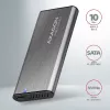 Axagon EEM2-SG2 SuperSpeed+ USB-C - M.2 NVMe i SATA SSD RAW box