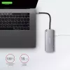 Koncentrator Axagon HMC-6M2 USB 3.2 Gen 1, 2x USB-A, HDMI, RJ-45, SATA M.2, PD 100W, kabel USB-C