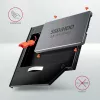 Axagon RSS-CD09 2.5 inch SSD/HDD kieszeń do slotu DVD 9.5 mm LED ALU interfejsy/karty adapter Wewnętrzny SATA