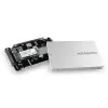 Axagon RSS-M2SD SATA - M.2 SATA SSD, wewnętrzna aluminiowa obudowa 2,5 cala, srebrny