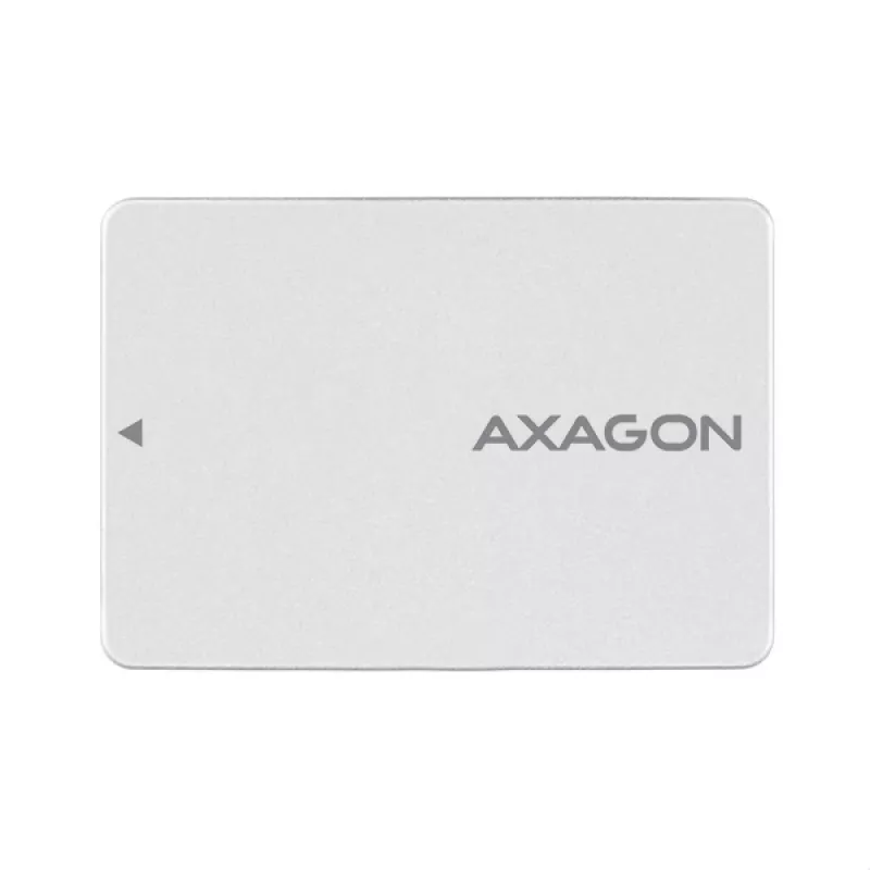 Axagon RSS-M2SD SATA - M.2 SATA SSD, wewnętrzna aluminiowa obudowa 2,5 cala, srebrny