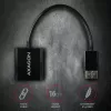 Przejściówka wideo Axagon RVD-VGN DisplayPort na VGA 0,16 m