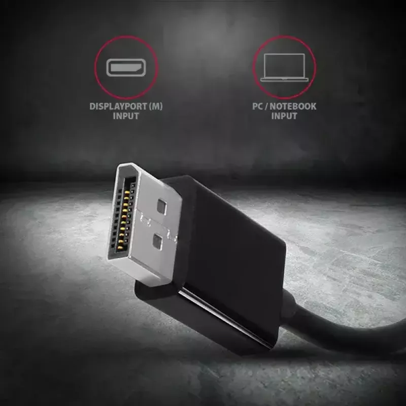 Przejściówka wideo Axagon RVD-VGN DisplayPort na VGA 0,16 m