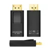Przejściówka Axagon RVD-HI DisplayPort na HDMI Czarny