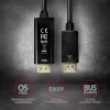 Axagon RVD-HI14C2 DisplayPort -> HDMI 1.4 kabel 1,8m, 4K/30Hz