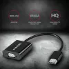 Adapter Axagon RVH-VGAN HDMI -> VGA FullHD, 1920x1200, audio OUT, power IN