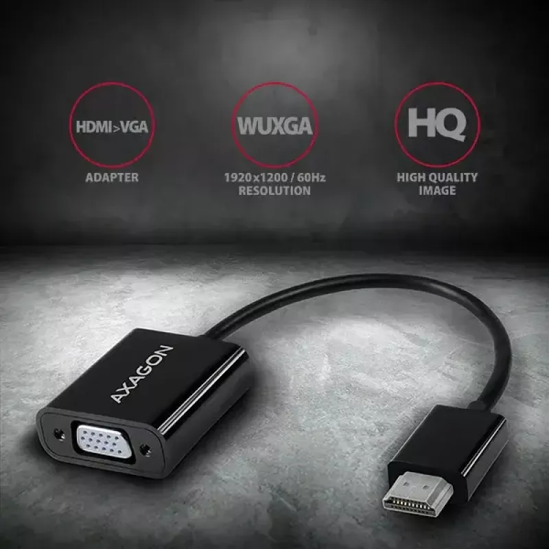 Axagon RVH-VGN Adapter HDMI -> VGA FullHD, 1920x1200