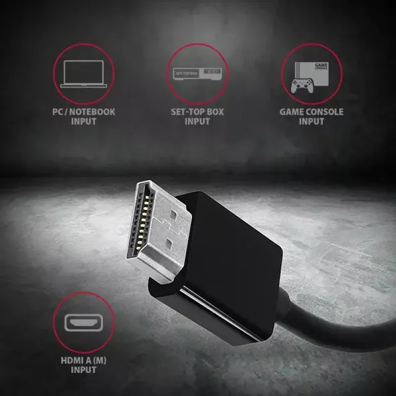 Axagon RVH-VGN Adapter HDMI -> VGA FullHD, 1920x1200