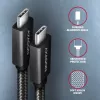 Axagon BUCM32-CM20AB SPEED+ USB-C USB 20Gbps/100W kabel 2 m