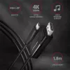 Kabel Axagon RVC-DPC USB-C -> DisplayPort 1,8 m 4K/60Hz