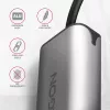 Adapter sieciowy 2.5 Gigabit Ethernet AXAGON ADE-25R — USB Type-C, 10/100/1000/2500 Mbit, 5000 Mbit/s, aluminium, szary