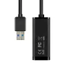 Adapter Axagon ADE-SR USB-A Gigabit Ethernet, przewodowy, USB, Ethernet, 1000 Mbit/s, czarny