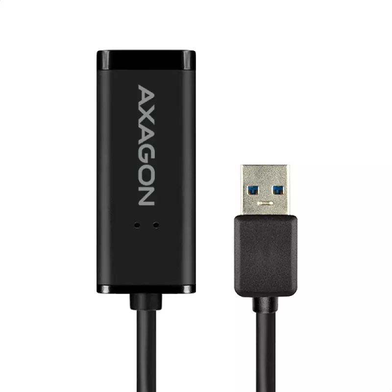 Adapter Axagon ADE-SR USB-A Gigabit Ethernet, przewodowy, USB, Ethernet, 1000 Mbit/s, czarny