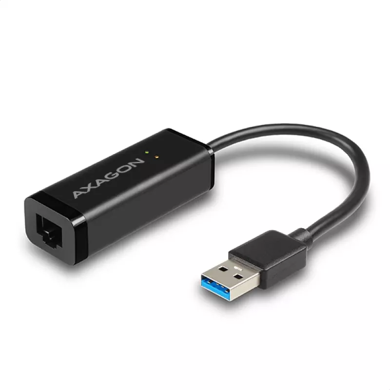 Adapter Axagon ADE-SR USB-A Gigabit Ethernet, przewodowy, USB, Ethernet, 1000 Mbit/s, czarny