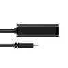 Adapter sieciowy Axagon ADE-SRC USB-C Gigabit Ethernet, przewodowy, USB Type-C, Ethernet, 1000 Mbit/s, czarny