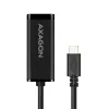 Adapter sieciowy Axagon ADE-SRC USB-C Gigabit Ethernet, przewodowy, USB Type-C, Ethernet, 1000 Mbit/s, czarny