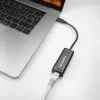 Adapter sieciowy Axagon ADE-SRC USB-C Gigabit Ethernet, przewodowy, USB Type-C, Ethernet, 1000 Mbit/s, czarny