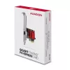 Wewnętrzna karta sieciowa AXAGON PCEE-GIX — PCI Express, Ethernet, 5000 Mbit/s, IEEE 802.3/802.3ab/802.3u