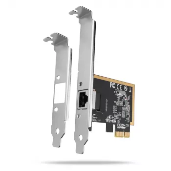 Axagon PCEE-GRF PCIe - Gigabit Ethernet adapter Realtek 8111F z SP i LP