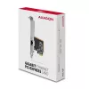 Axagon PCEE-GRF PCIe - Gigabit Ethernet adapter Realtek 8111F z SP i LP