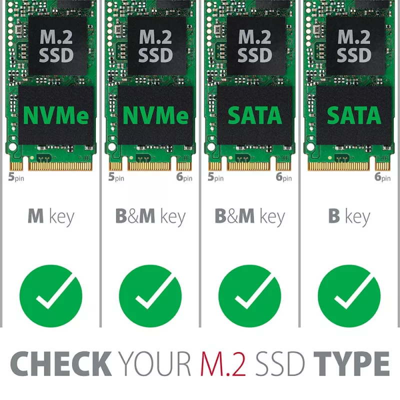 Axagon PCEM2-D PCIe x4 - adapter na dwa dyski M.2 NVMe M-key + SATA B-key z zaślepkami SP i LP