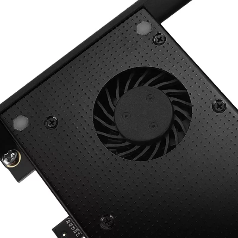 Axagon PCEM2-DC PCIe x4 - adapter na slot M.2 NVMe M-key + SATA B-key z chłodzeniem, SP i LP