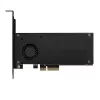 Axagon PCEM2-DC PCIe x4 - adapter na slot M.2 NVMe M-key + SATA B-key z chłodzeniem, SP i LP