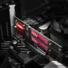 Axagon PCEM2-ND PCIe x8 - adapter z dwoma slotami M.2 NVMe M-key, RAID, przełącznik danych, z wspornikiem standardowym i niskoprofilowym