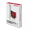 Karta interfejsowa AXAGON PCES-SA6 — PCIe do SATA (ASM1166), 6 Gbit/s, full-height/low-profile, wewnętrzna