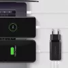 Ładowarka ścienna GaN Axagon ACU-DPQ65 65W, 3 porty (USB-A + podwójny USB-C), PD3.0/QC4+/PPS/Apple