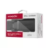 Ładowarka ścienna GaN Axagon ACU-DPQ65 65W, 3 porty (USB-A + podwójny USB-C), PD3.0/QC4+/PPS/Apple