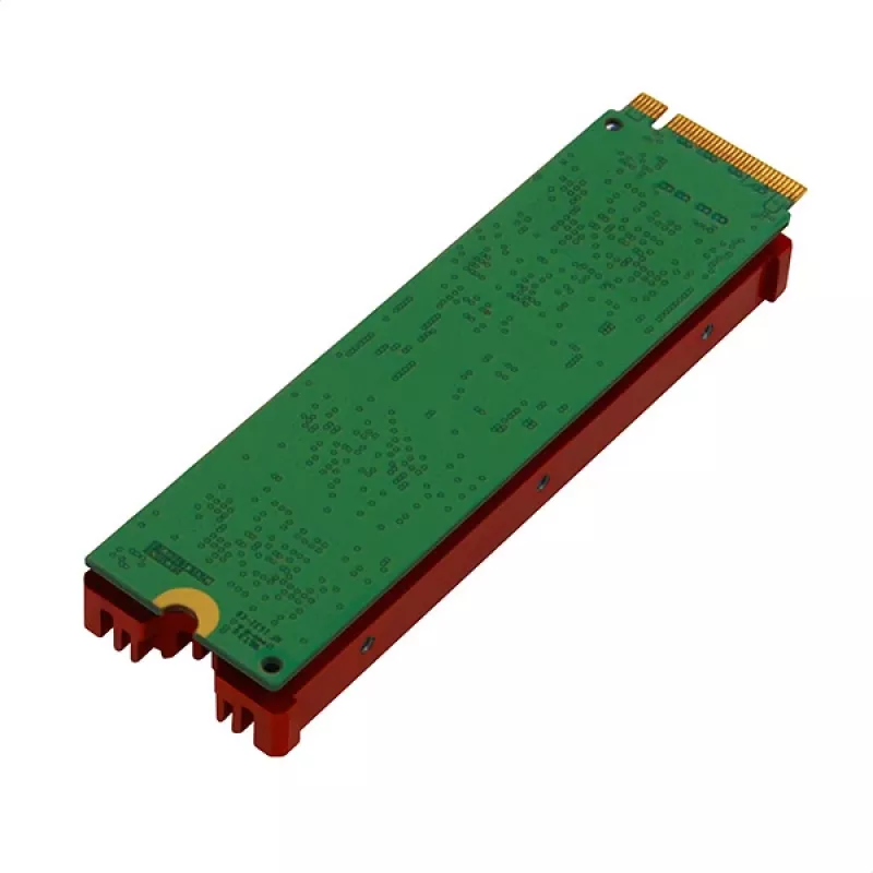 Axagon CRL-M2 Pasywne aluminiowe chłodzenie dla wszystkich dysków SSD M.2, rozmiar 2280, wysokość 12 mm.