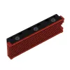 Axagon CRL-M2 Pasywne aluminiowe chłodzenie dla wszystkich dysków SSD M.2, rozmiar 2280, wysokość 12 mm.