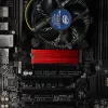 Axagon CRL-M2 Pasywne aluminiowe chłodzenie dla wszystkich dysków SSD M.2, rozmiar 2280, wysokość 12 mm.