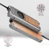 Axagon CLR-M2FAN Miedziany radiator z wentylatorem do jednostronnych i dwustronnych dysków SSD M.2, rozmiar 2280, wysokość 13 mm.