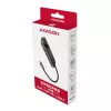 Axagon HMC-6GL Hub USB 3.2 Gen 1, 3x USB-A, HDMI 4K/30Hz, RJ-45, PD 100W, kabel USB-C 20 cm