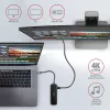 Axagon HMC-6GL Hub USB 3.2 Gen 1, 3x USB-A, HDMI 4K/30Hz, RJ-45, PD 100W, kabel USB-C 20 cm