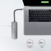 Hub Axagon HMC-5 USB 3.2 Gen 1, 2x USB-A, HDMI, SD/microSD, PD 100W, kabel USB-C 20 cm