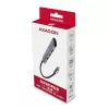 Hub Axagon HMC-5 USB 3.2 Gen 1, 2x USB-A, HDMI, SD/microSD, PD 100W, kabel USB-C 20 cm