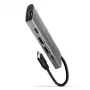 Hub Axagon HMC-5G2 USB 10Gbps, 2x USB-A, 2x USB-C, HDMI 4k/60Hz, PD 100W, kabel USB-C