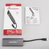 Axagon HMC-5G2 SPEEDSTER hub USB-C 5 w 1, 2x USB-A, 2x USB-C, HDMI, PD 60 W