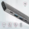 Axagon HMC-5G2 SPEEDSTER hub USB-C 5 w 1, 2x USB-A, 2x USB-C, HDMI, PD 60 W