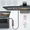 Axagon HMC-5G2 SPEEDSTER hub USB-C 5 w 1, 2x USB-A, 2x USB-C, HDMI, PD 60 W