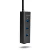 Axagon HUE-S2B 4x USB 3.0 HUB ŁADUJĄCY, zasilanie micro USB