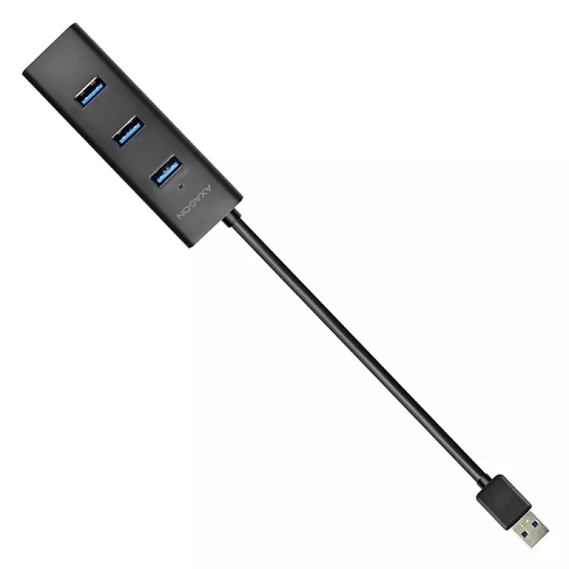 Axagon HUE-S2B 4x USB 3.0 HUB ŁADUJĄCY, zasilanie micro USB