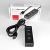 Axagon HUE-S2BL 4x USB 3.0 HUB ŁADUJĄCY z kablem 1,2 m, zasilanie micro USB