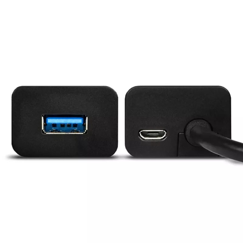 Axagon HUE-S2BL 4x USB 3.0 HUB ŁADUJĄCY z kablem 1,2 m, zasilanie micro USB