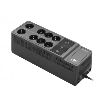 APC Back-UPS BE850G2-GR - Zasilanie awaryjne 8 gniazd, 850VA, 2 ładowarki USB, 1 port danych USB